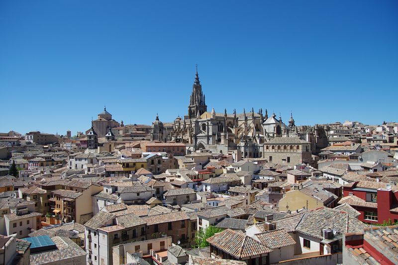 rooftops in Toledo
