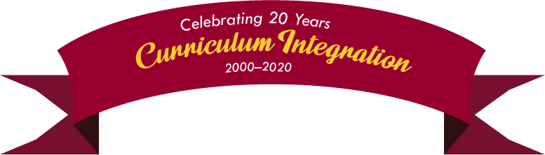 20 Years of Curriculum Integration Banner